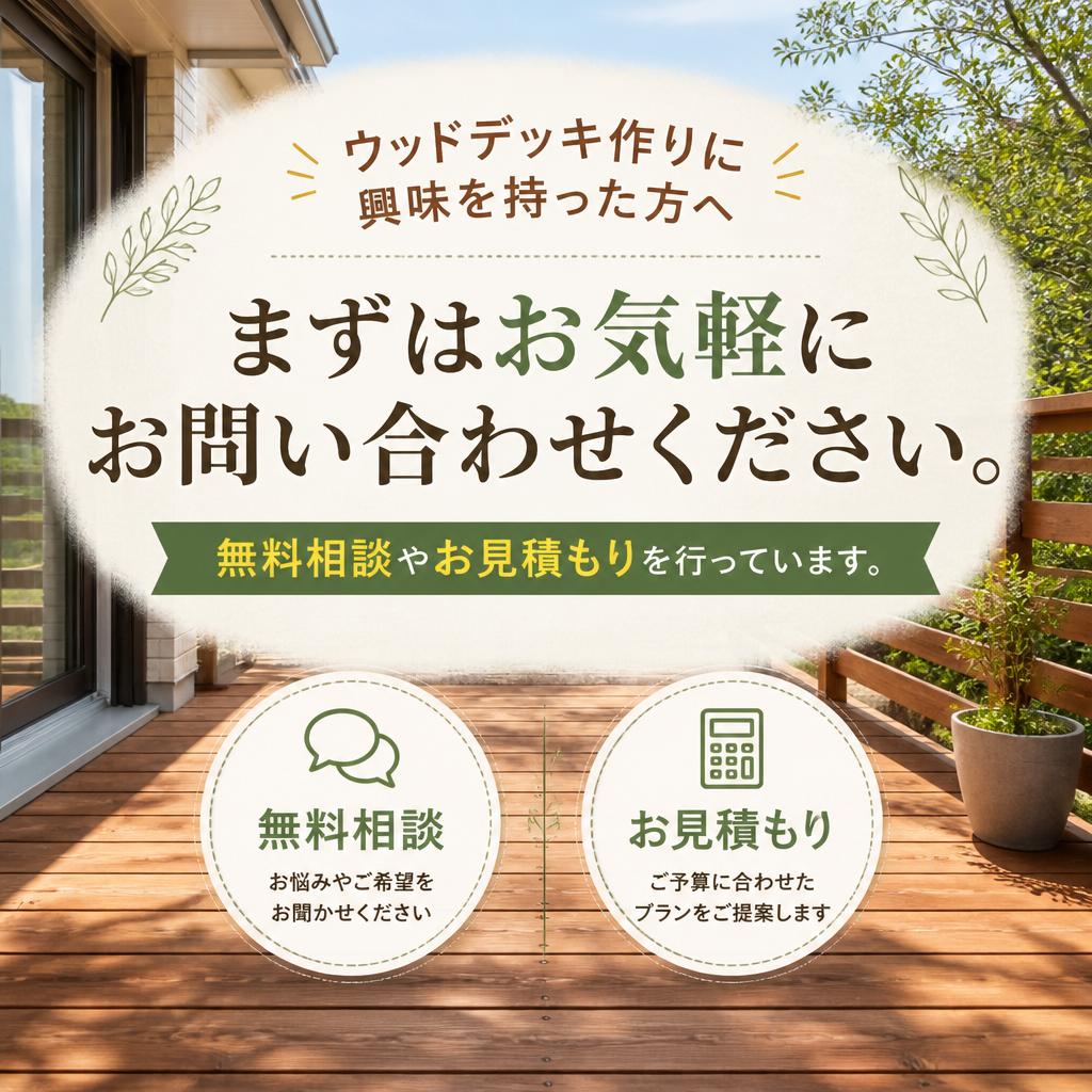お問い合わせから始まる理想の空間