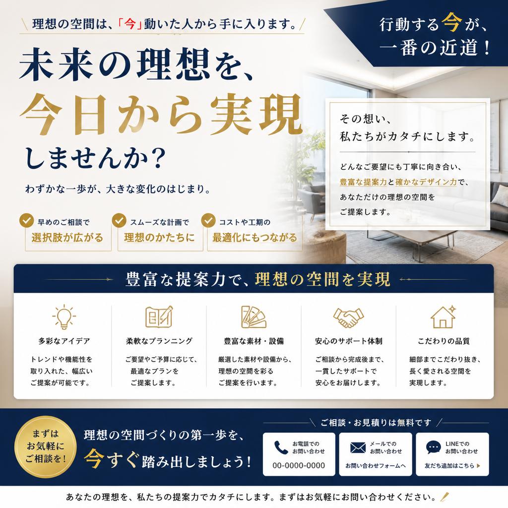 最後に、理想のベランダ空間を手に入れよう！