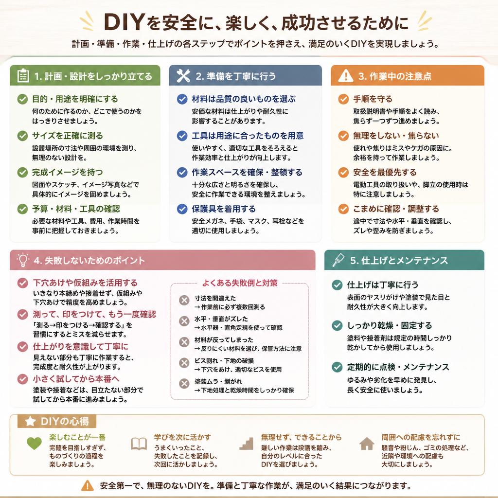 5. すだれDIYの注意点とアドバイス