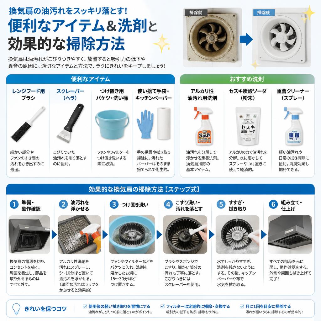 掃除に役立つアイテム